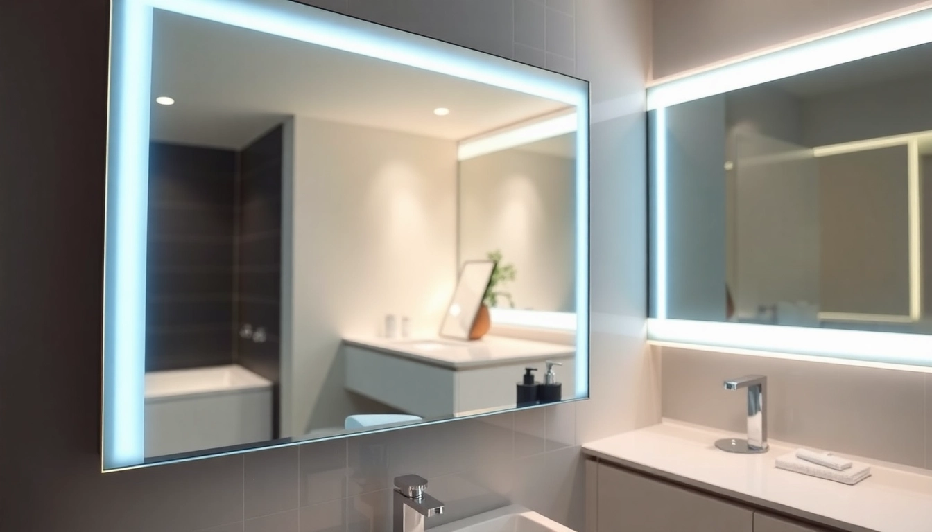 Enhancing Your Space with an Elegant Led Mirror for Style and Functionality