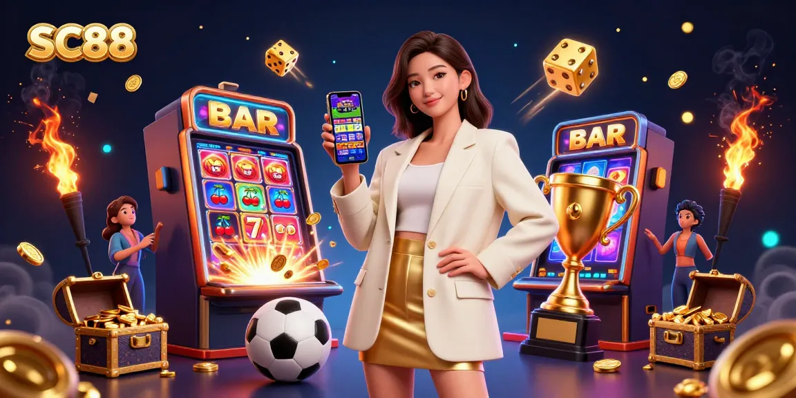 Experience SC88 with an engaging casino atmosphere featuring sports betting on smartphones and exciting jackpots.