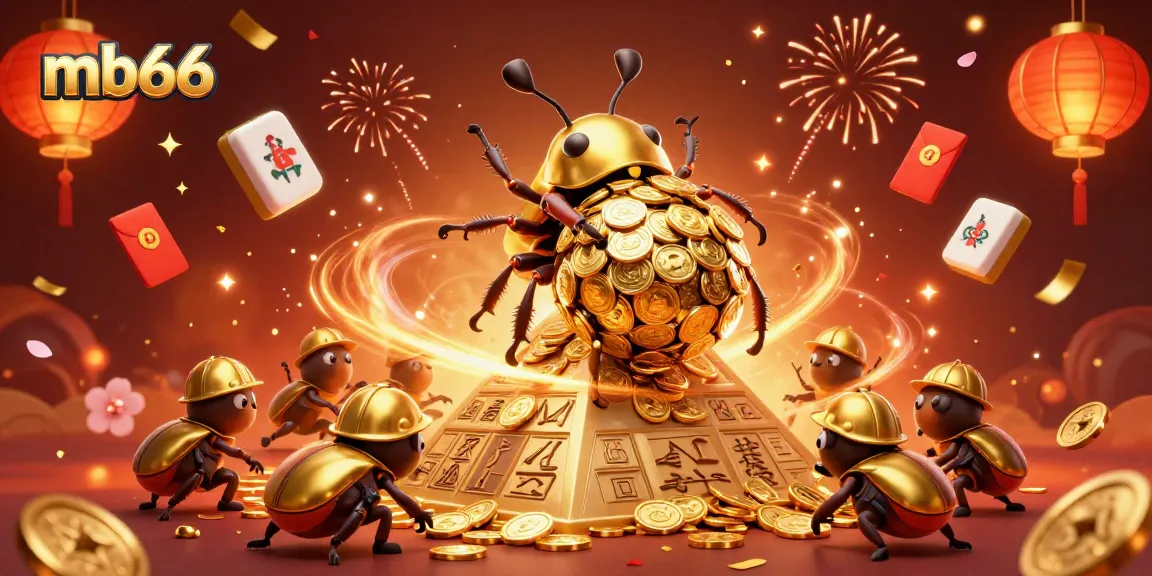 Experience the thrill of winning at mb66 casino with vibrant gold coin gameplay and festive elements.
